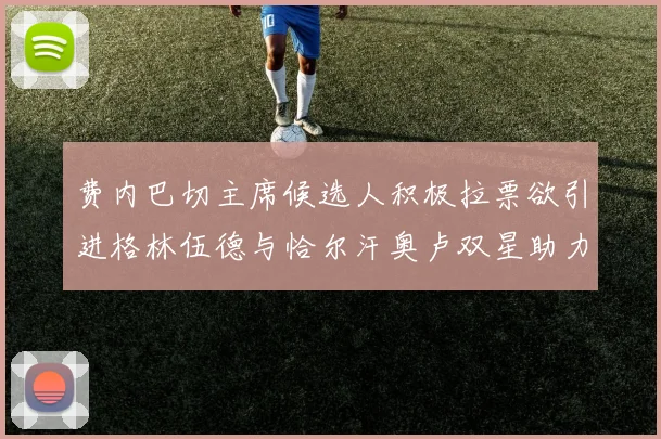 费内巴切主席候选人积极拉票欲引进格林伍德与恰尔汗奥卢双星助力球队